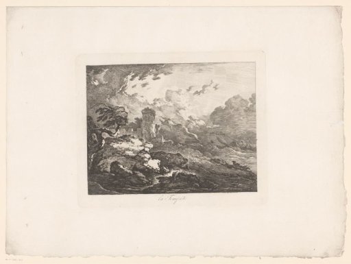 Storm on the coastline