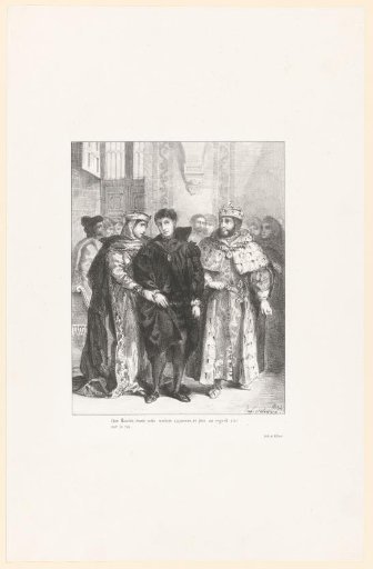 Queen Gertrude Attempts to Comfort Hamlet