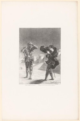 Hamlet Speaks with the Ghost of His Father