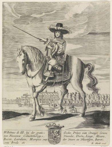 Equestrian portrait of William III, Prince of Orange