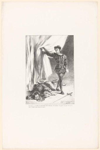 Hamlet at the Corpse of Polonius