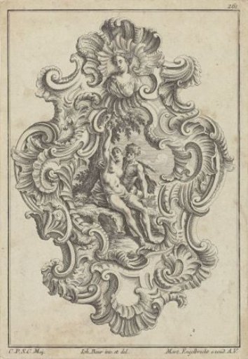 Wall lantern with Diana
