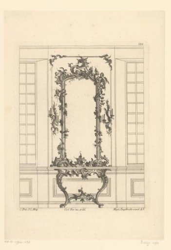 Wall decoration with windows