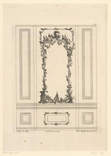 Wall decoration with panels