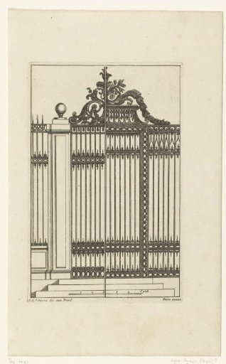 Title page: wrought ironwork