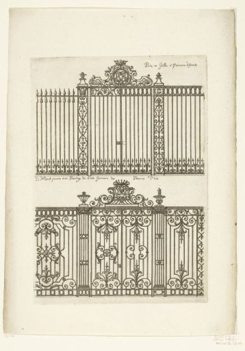 Two entrance gates