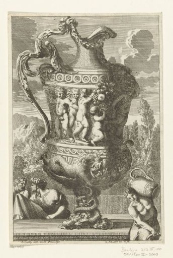 Pitcher with frieze