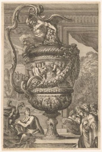 Pitcher with frieze and satyr