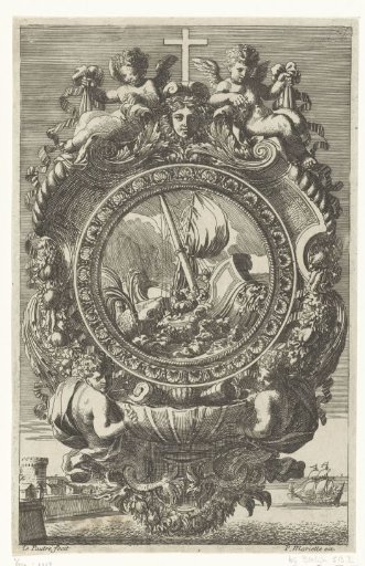 Holy water font with Jonah and the Whale