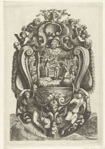 Holy water font
