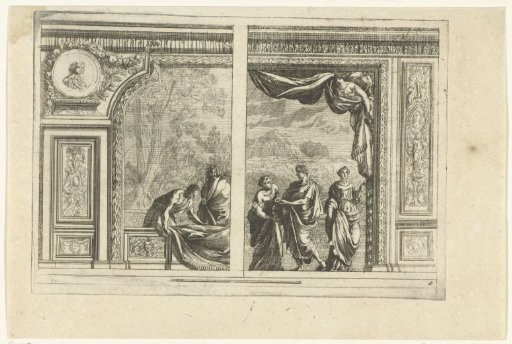 Alcove with variant for the right half