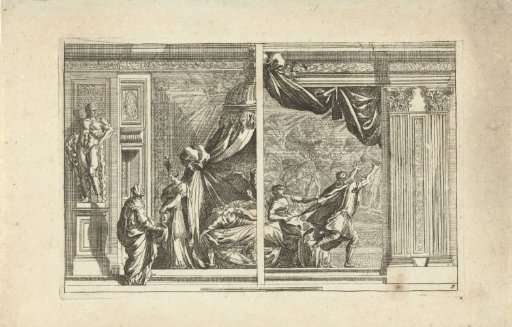 Alcove with variant for the right half
