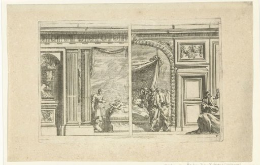Alcove with variant for the right half