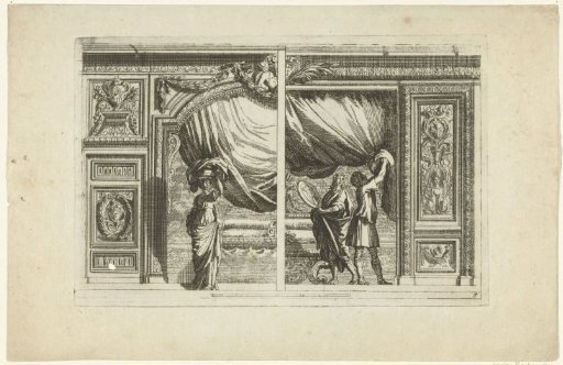 Alcove with variant for the right half