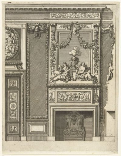 Wall fireplace
