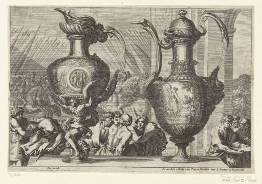 Ewer and vase