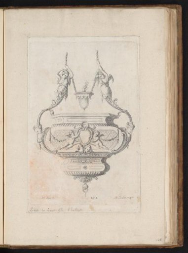 Incense burner with putti