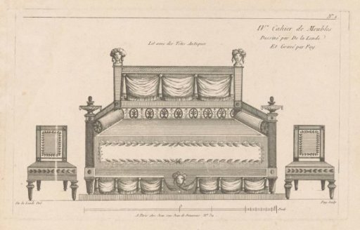 Bed and chairs