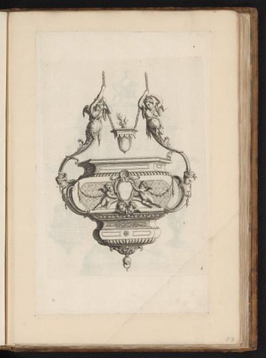 Incense burner with putti