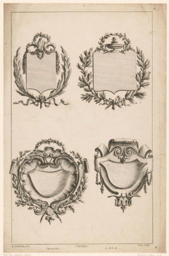 Tablets and cartouches