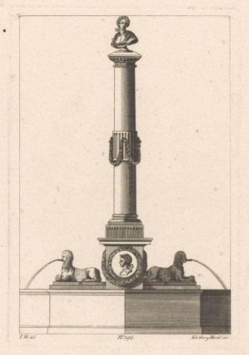 Fountain with sphinxes