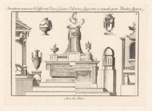 Funerary structures and vases