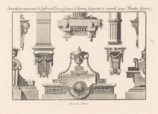Structures with vases