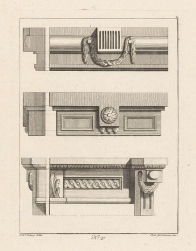 Three frames and side views