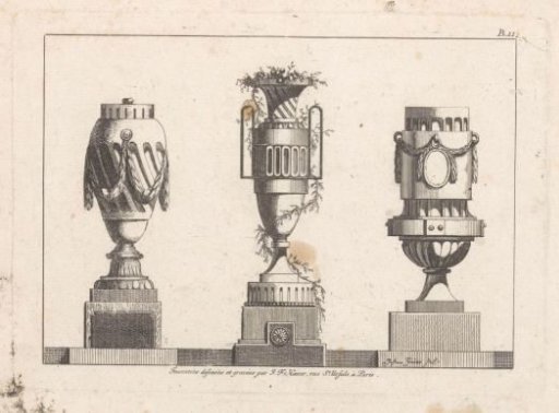 Three vases