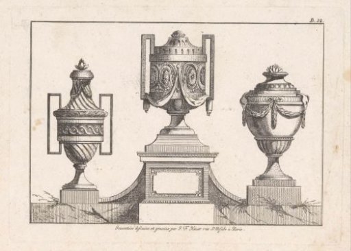 Three vases
