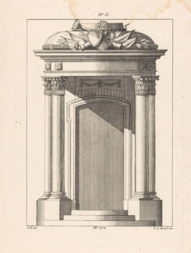 Portal with shield and cannons