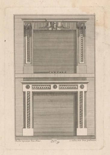 Two fireplaces