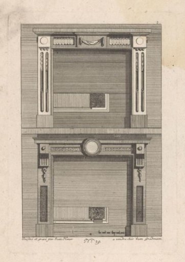 Two fireplaces