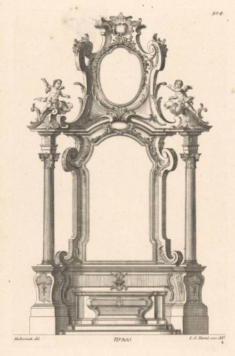 Altar with putti
