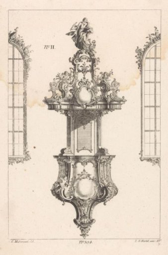 Pulpit with Matthew the Evangelist