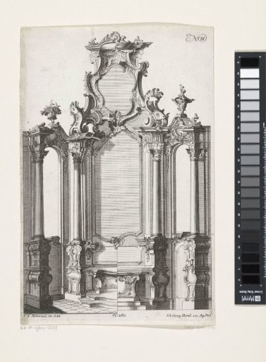 Altar with vases
