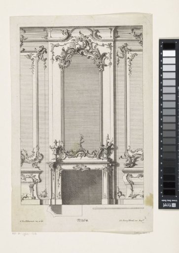 Fireplace with vases