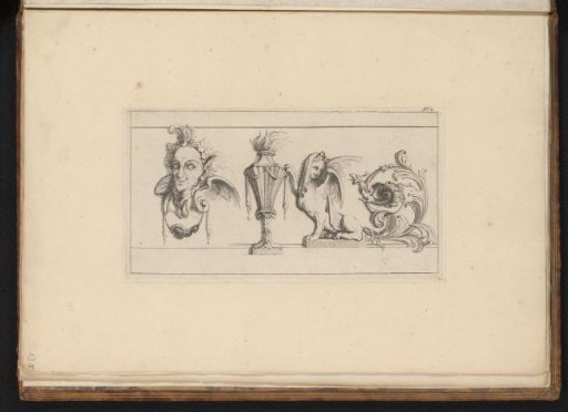 Frieze with grotesques