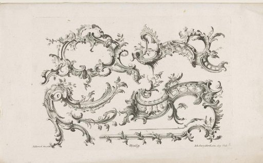 Rocaille motifs