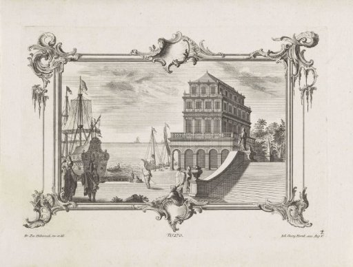 Palace and Staircase by the Water