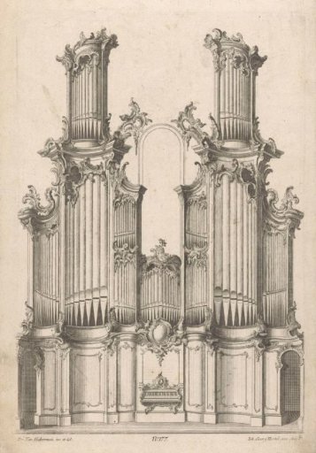Church Organ with Two Towers