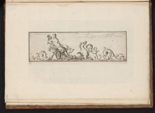 Frieze with Venus on a triumphal chariot