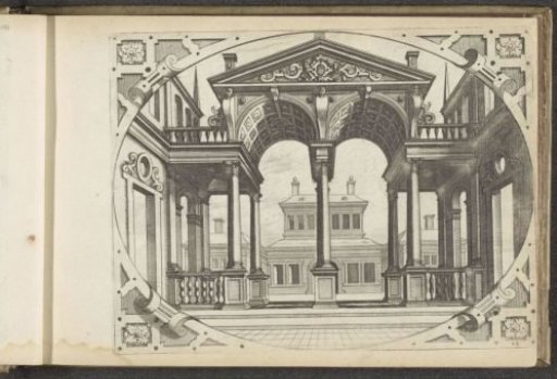 Double Portico Crowned with a Pediment