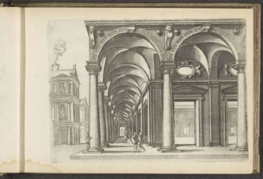 Colonnade Around a Courtyard