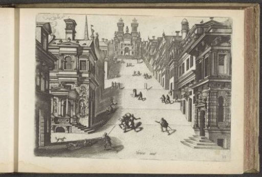 Street view with houses on both sides