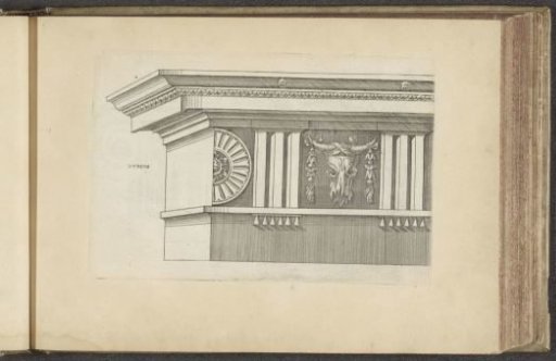 Entablature of the Doric order