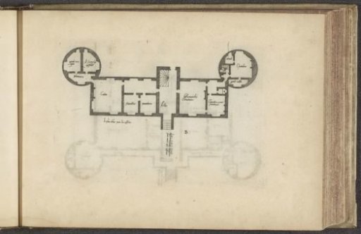 Ground plan 1 of country house B