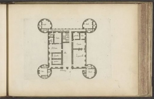 Ground plan of country house C