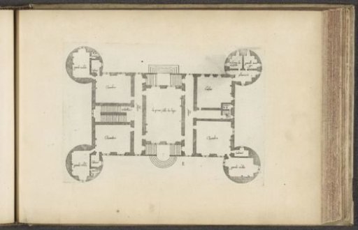 Ground plan of country house E