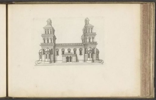 Sanctuary with two towers